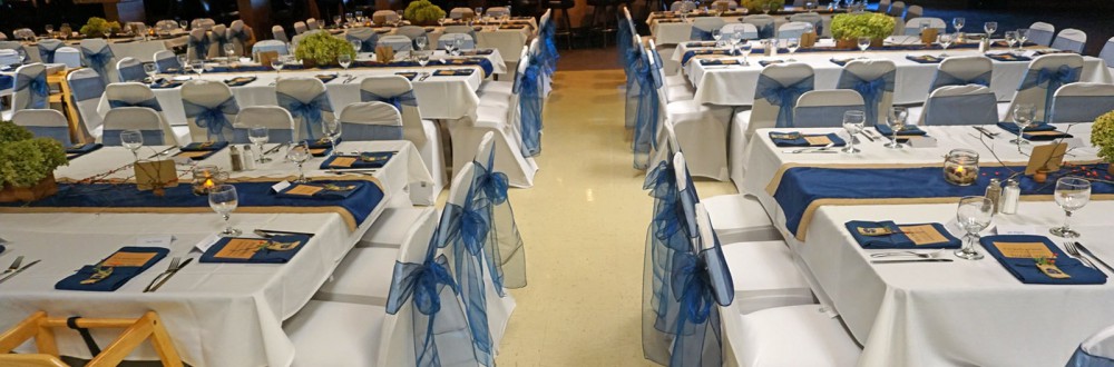 banquet hall tables